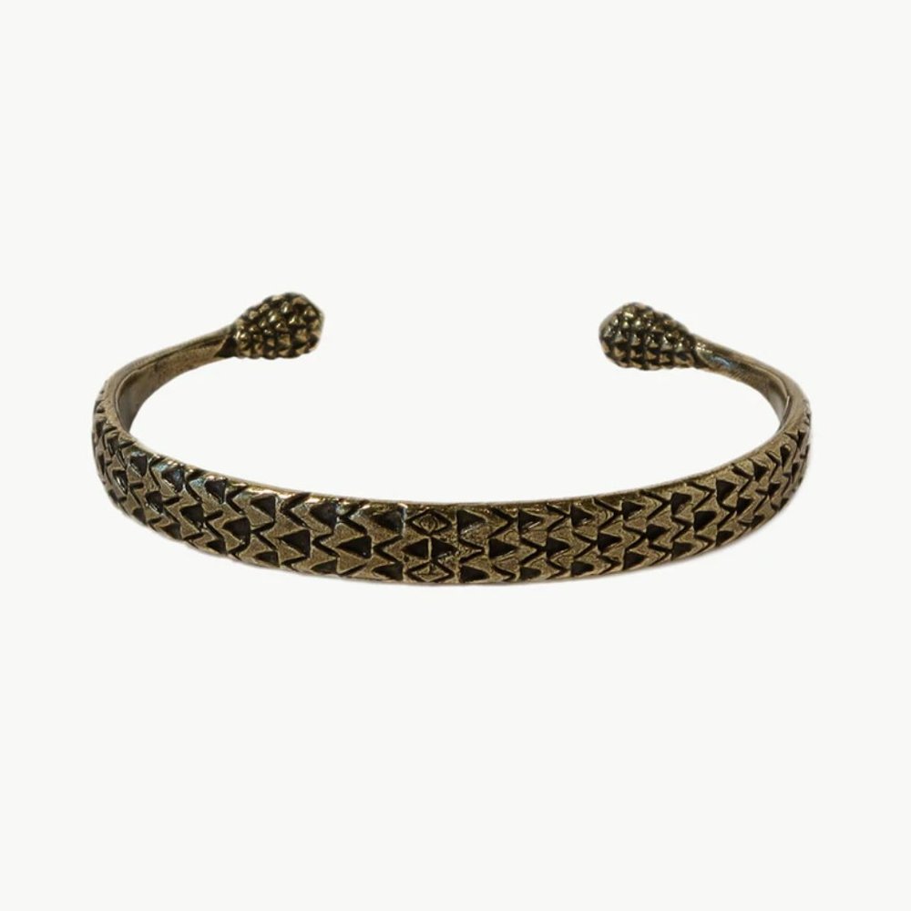 Katherine Bentley/Dream Collective Crystal Mountain Brass Cuff